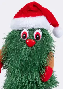 Dancing Musical Christmas Tree Decoration 18cm
