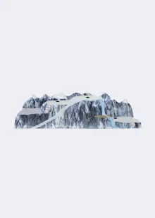 Christmas Village Display Base With Waterfall 42x25cm