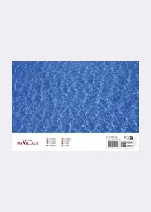 Double-Sided Water Background Sheet 21x29.7cm