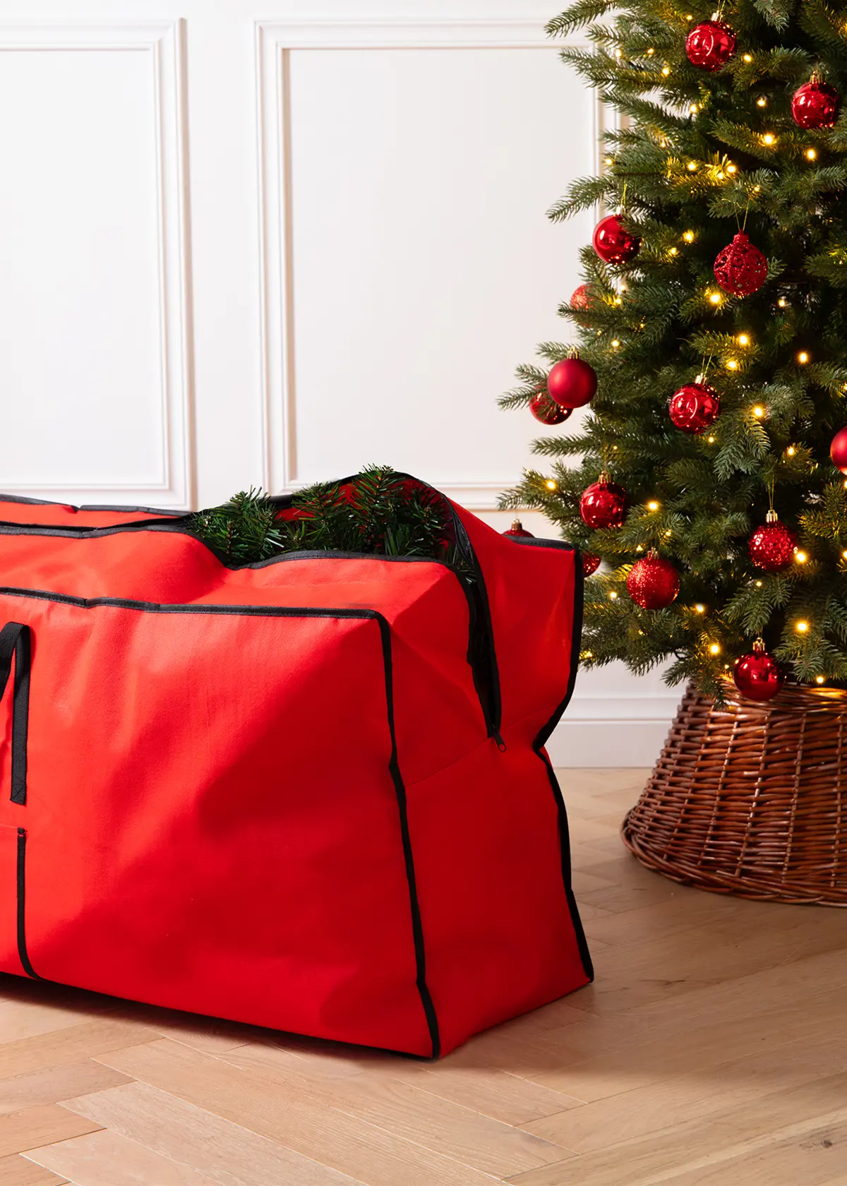 A photo of 7-8ft Large Christmas Tree Storage Bag 150cm