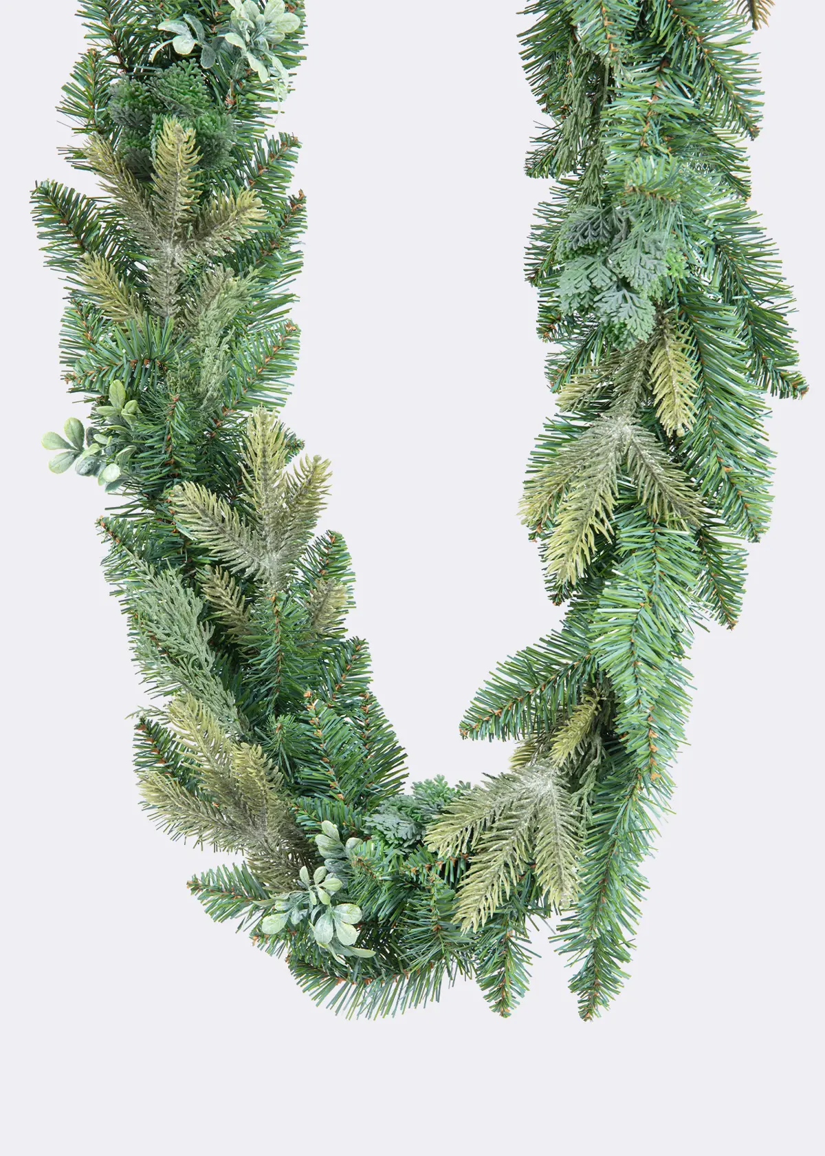 A photo of Mixed Greenery Artificial Garland 1.8m