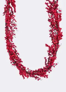 Red Berry Artificial Garland 1.8m
