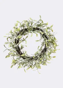 Mistletoe Artificial Wreath 50cm