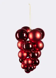 Red Cluster Bauble 30cm