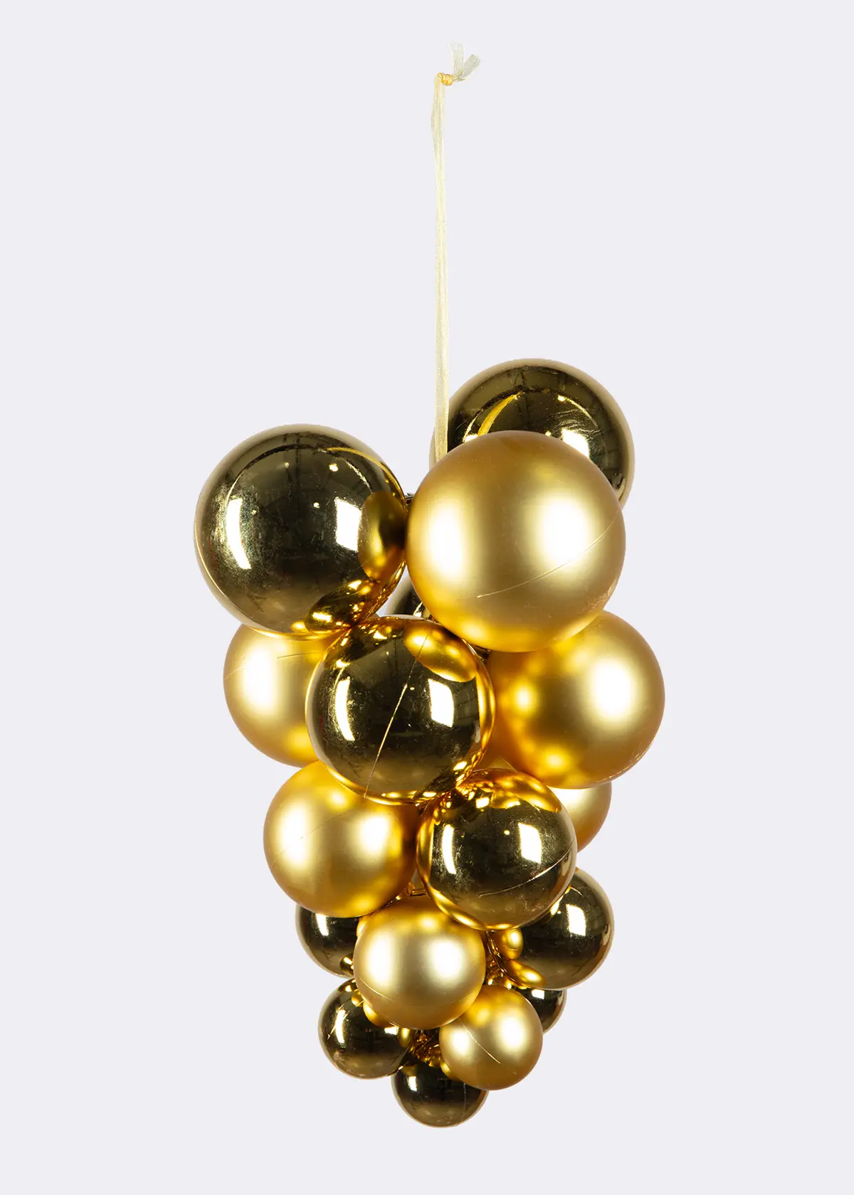 A photo of Gold Cluster Bauble 30cm