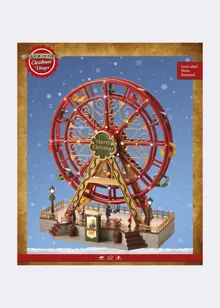 Lumineo Animated Light-Up Ferris Wheel Model