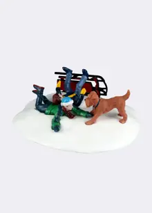 Lemax Winter Wipeout Model