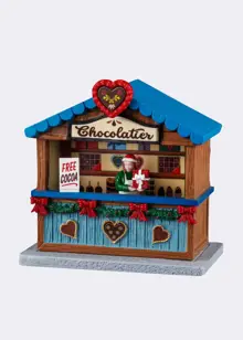 Lemax Chocolatier Hut Model