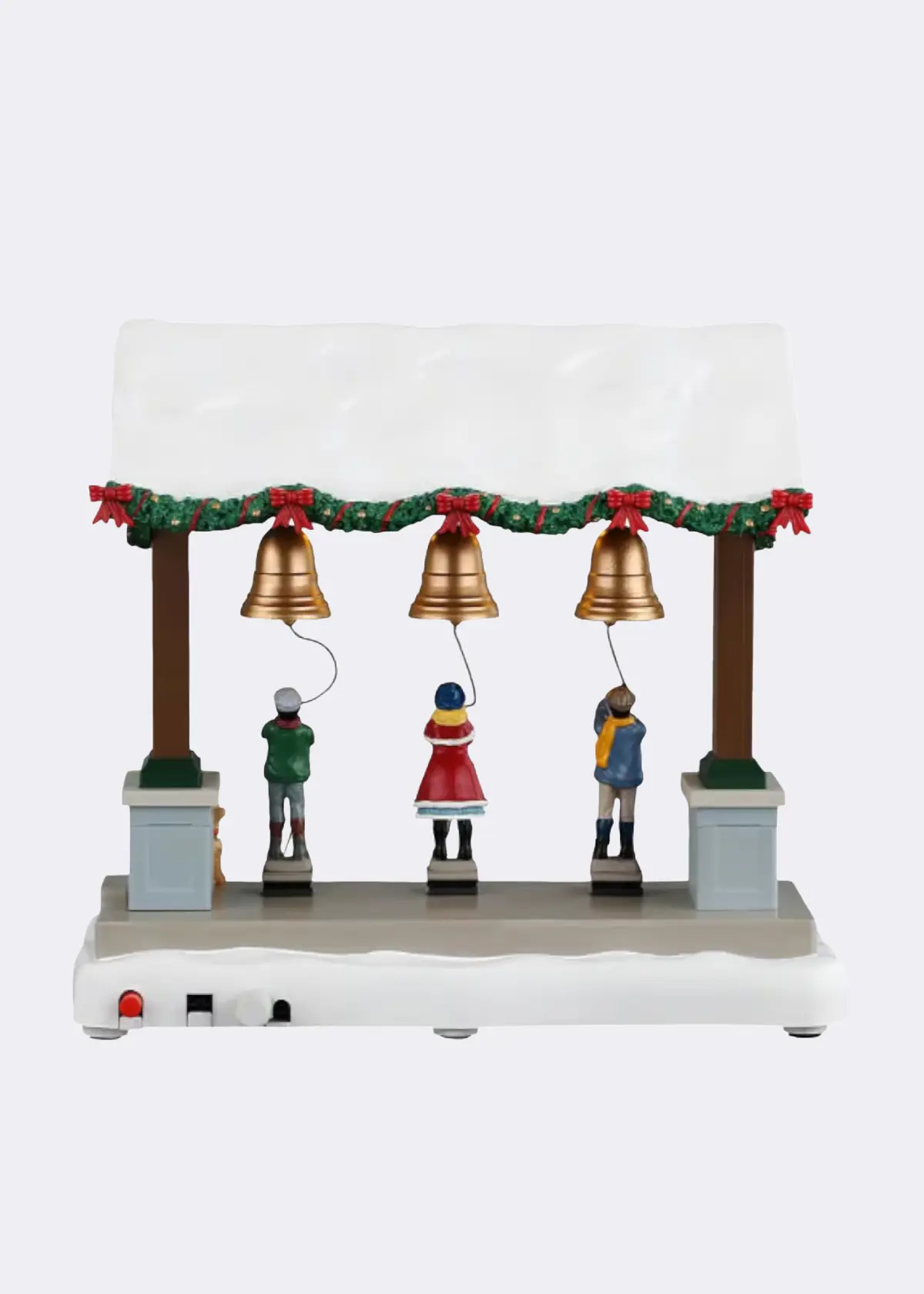 A photo of Lemax Christmas Bells Are Ringing Light-Up Model
