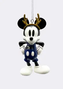 Disney 3D Delftsblauw Mickey Mouse Hanging Ornament