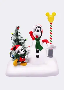 Disney Mickey Mouse & Goofy Scenery Decoration