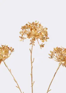Gold Faux Cow Parsley Spray 63cm