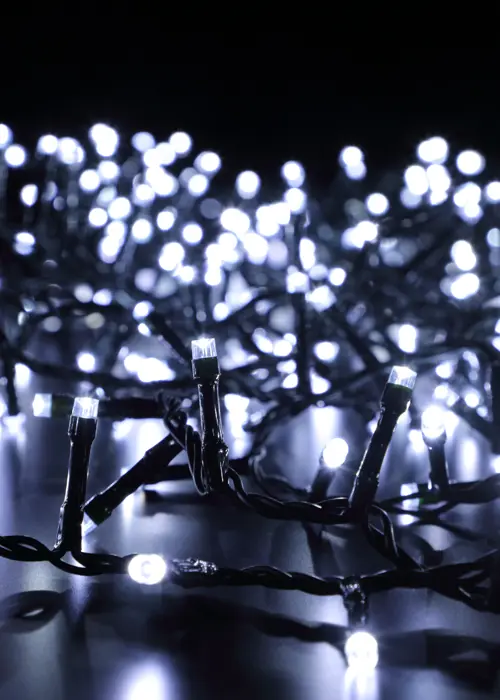 A photo of 720 White Multifunction Decor Tree String Lights