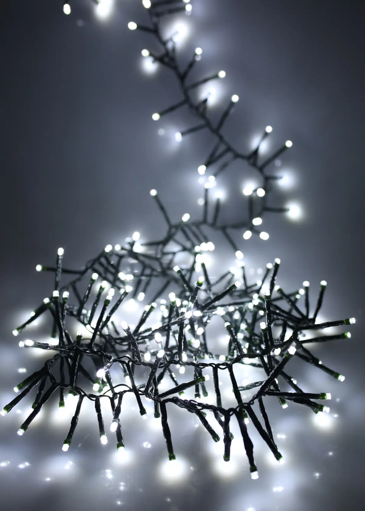 A photo of 960 White Multifunction Cluster String Lights
