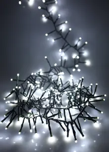 960 White Multifunction Cluster String Lights