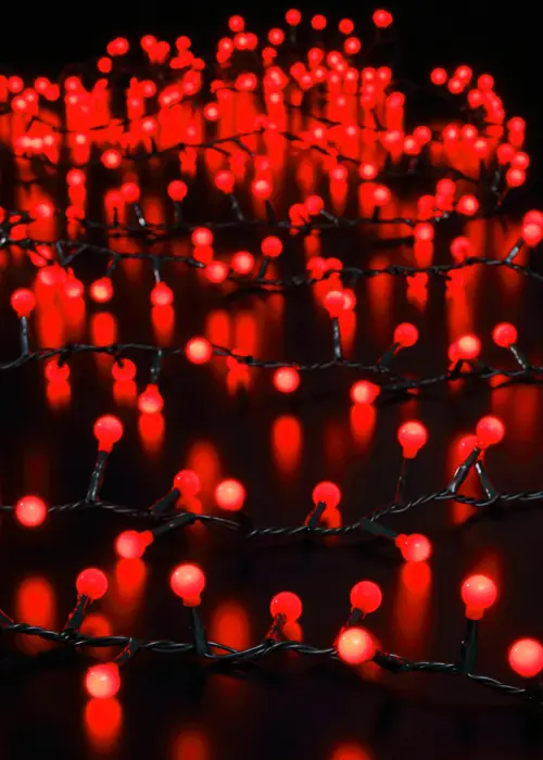 A photo of 360 Decor Red Berry String Lights