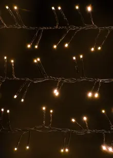 360 Warm White Multifunction Cluster String Lights Battery