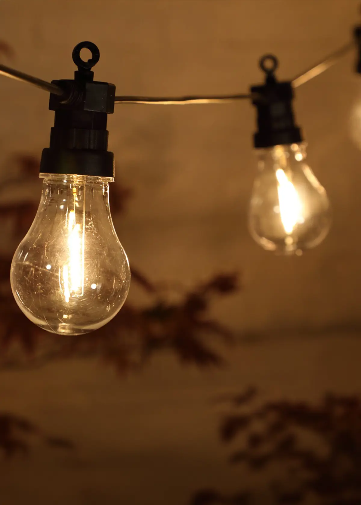 A photo of 10 LED Bulb Festoon String Lights