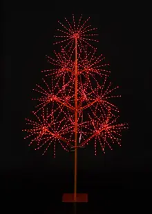 Multi-Coloured LED Firework-Effect Twig Tree Light 1.8m
