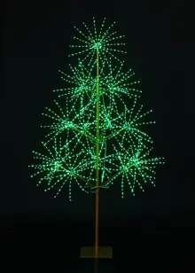 Multi-Coloured LED Firework-Effect Twig Tree Light 1.8m