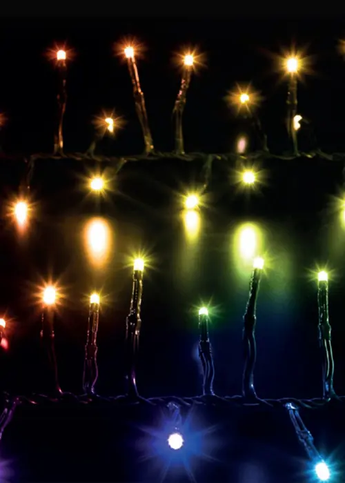 A photo of 800 Spectrum Remote Control Cluster String Lights