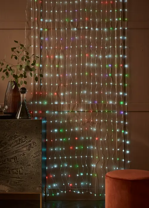 A photo of 2.5m Spectrum Remote Control Curtain Light