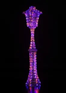 1.5m Spun Acrylic Colour-Changing LED Lamp Post