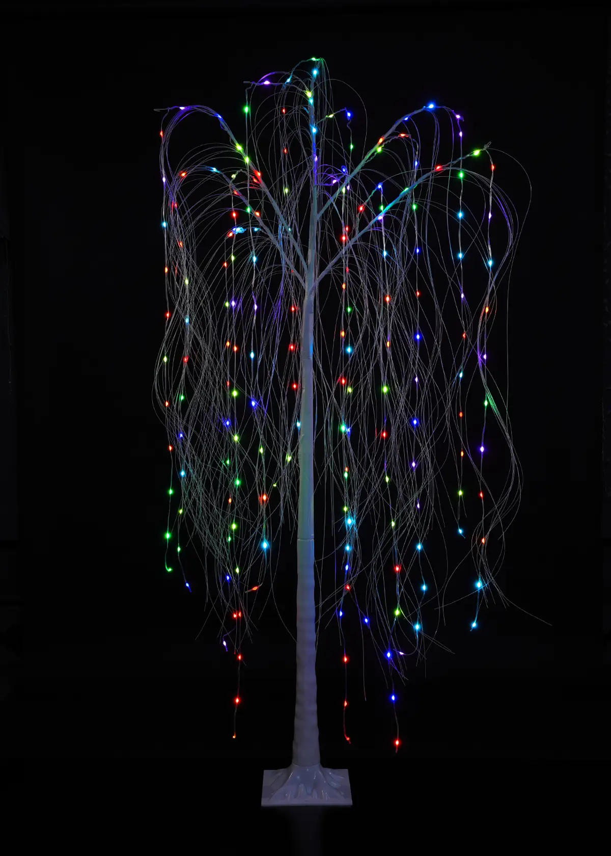 1.8m Remote Controlled Colour-Changing LED Willow Tree