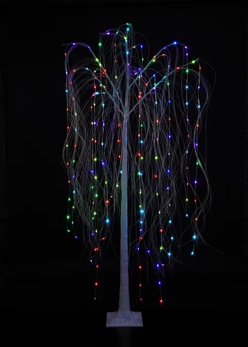 A photo of 1.8m Remote Controlled Colour-Changing LED Willow Tree
