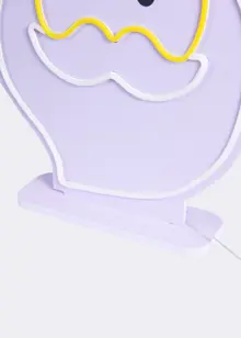 Neon LED Santa Head Indoor Light 60cm