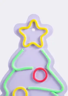 Neon LED Christmas Tree Indoor Light 40cm