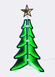 60cm 3D Christmas Tree Infinty Light