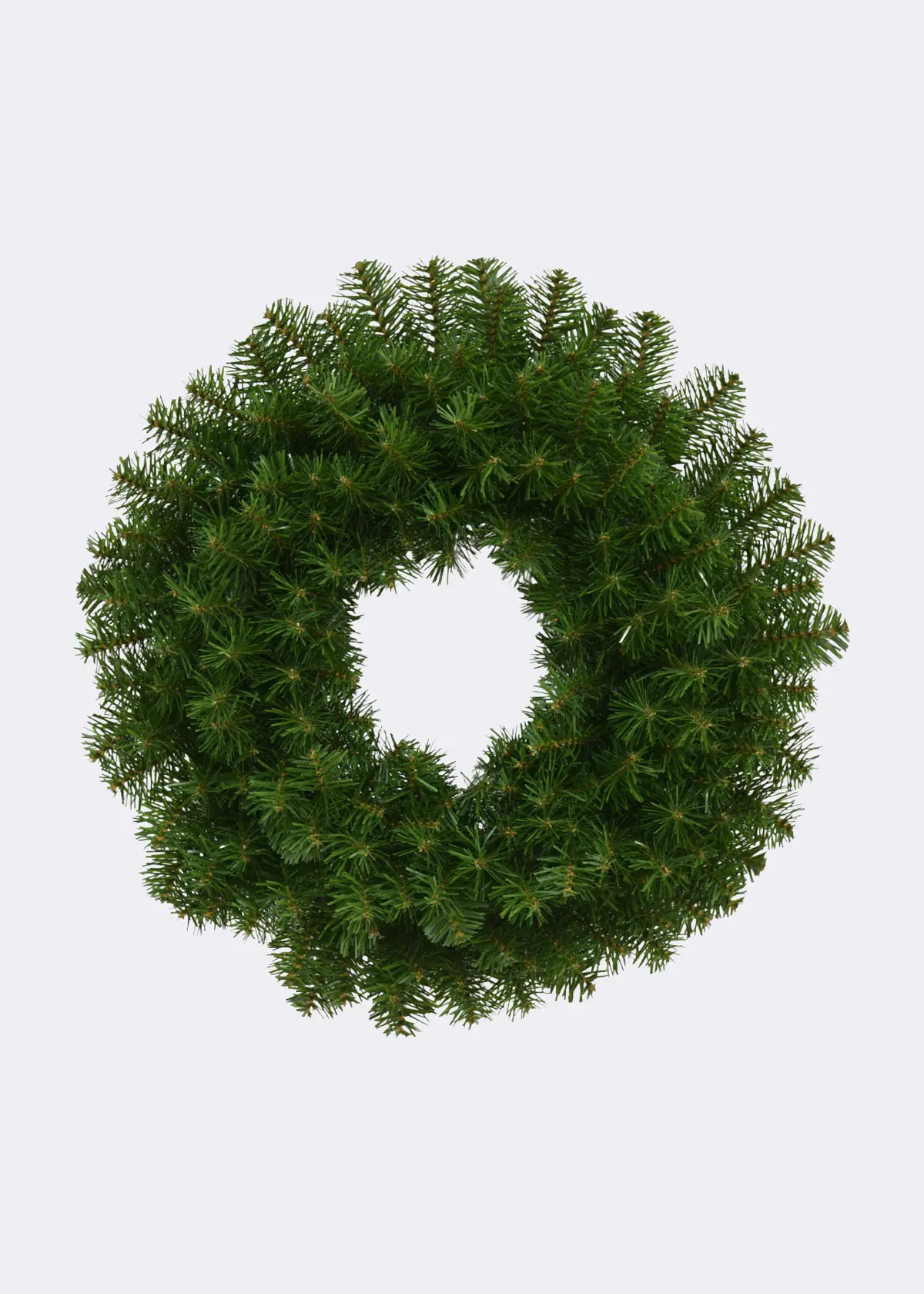 A photo of Royal Fir Artificial Wreath 60cm Green