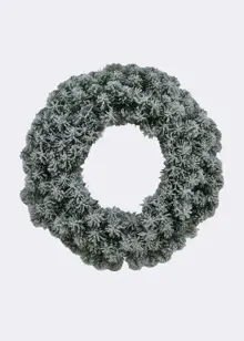 Royal Snowy Fir Artificial Wreath 60cm