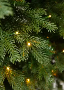8ft Grandvalira Pre-Lit Artificial Christmas Tree