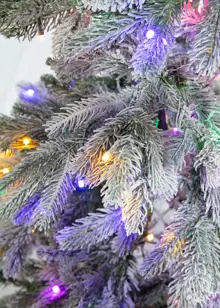6ft Elsa Snowy Pre-Lit Artificial Christmas Tree