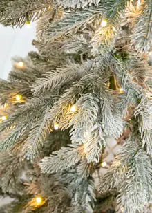 6ft Elsa Snowy Pre-Lit Artificial Christmas Tree