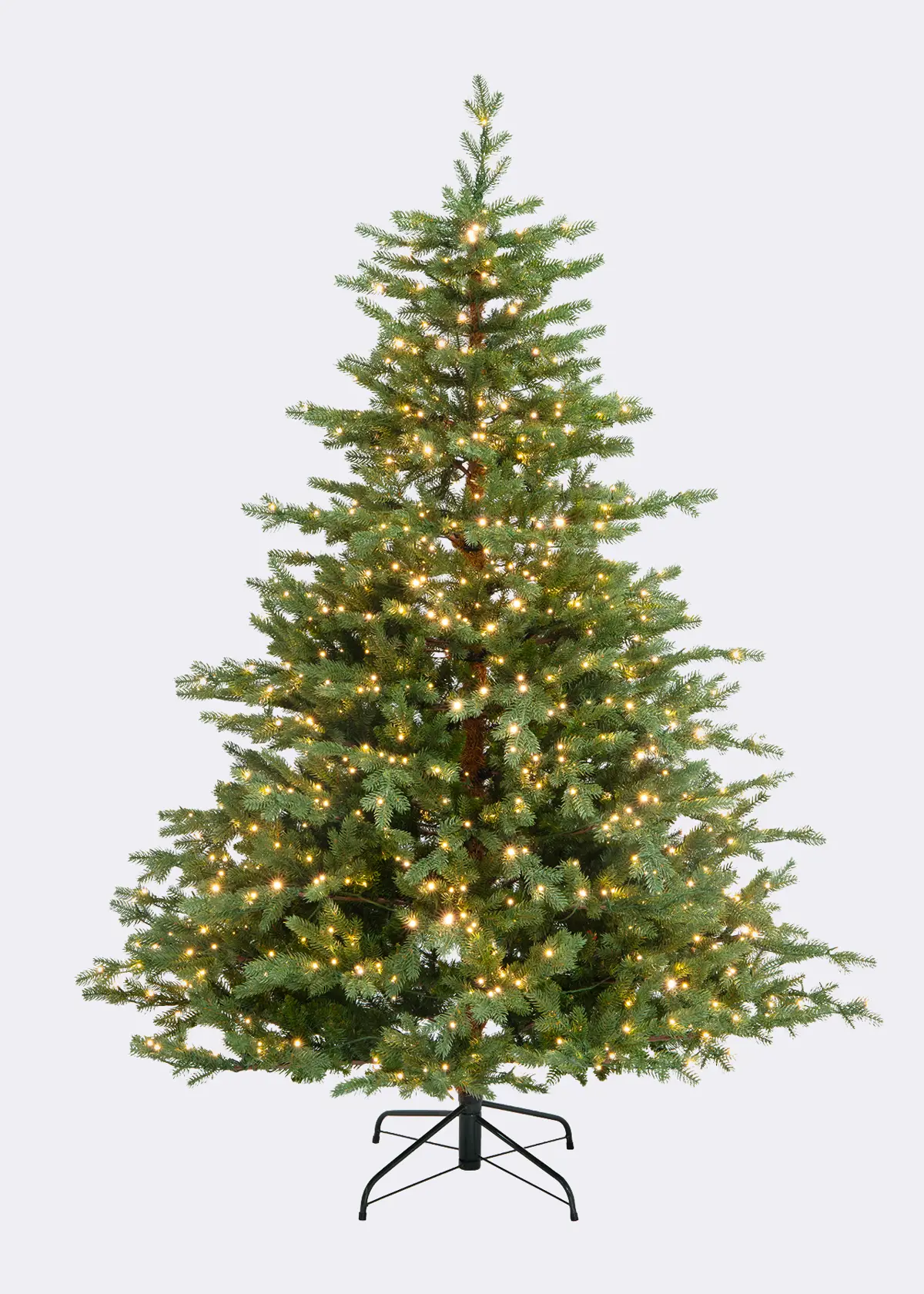 A photo of 5.5ft Nevado Pre-Lit Artificial Christmas Tree