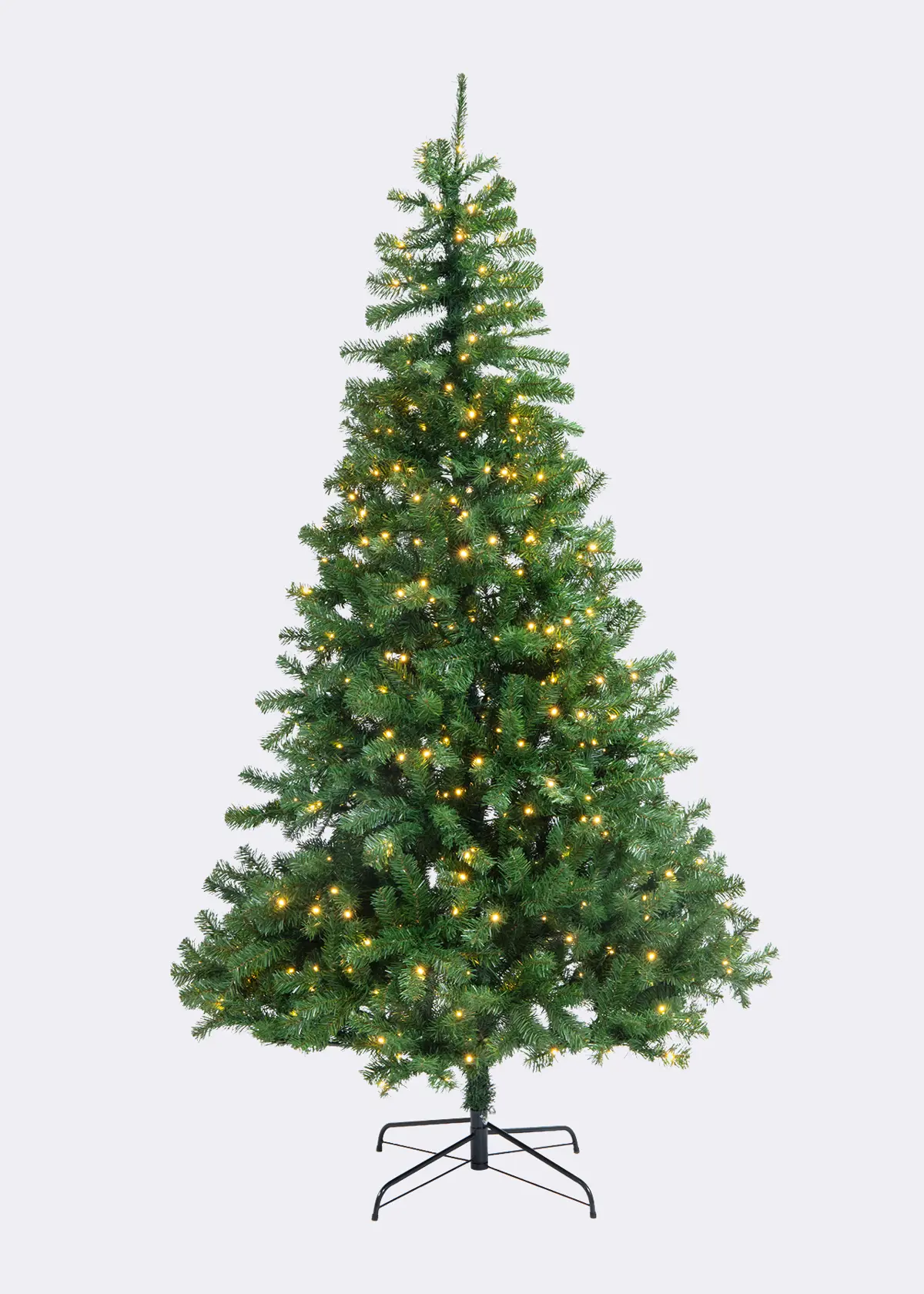 A photo of 8ft Royal Fir Pre-Lit Artificial Christmas Tree