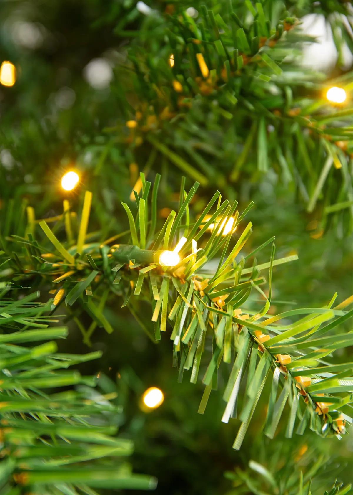 A photo of 8ft Royal Fir Pre-Lit Artificial Christmas Tree