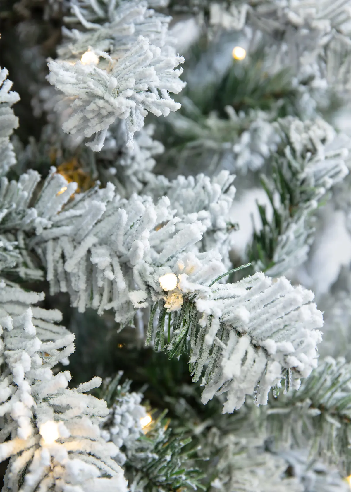 A photo of 6ft Royal Snowy Fir Pre-Lit Artificial Christmas Tree