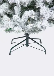 8ft Royal Snowy Fir Pre-Lit Artificial Christmas Tree
