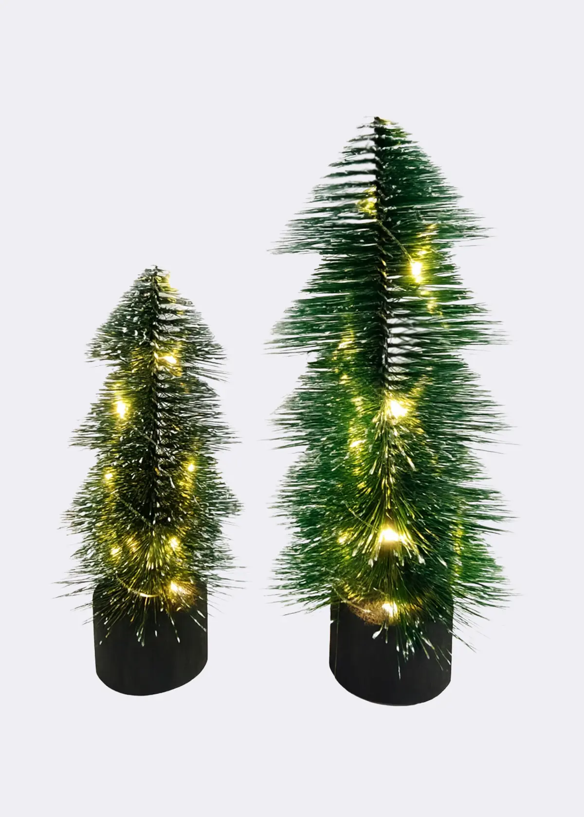 A photo of Bristle Warm White LED Tree 15cm