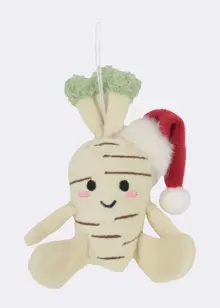 Parsnip Plush Hanging Decoration 10cm