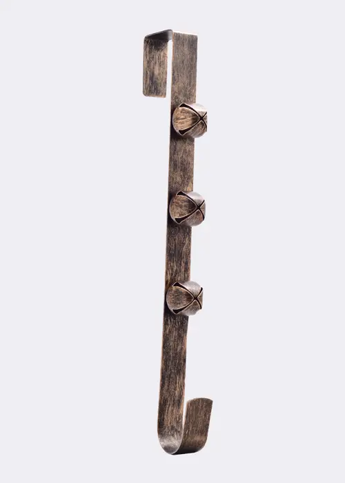 A photo of Bronze Jingle Bell Wreath Hanger 35cm
