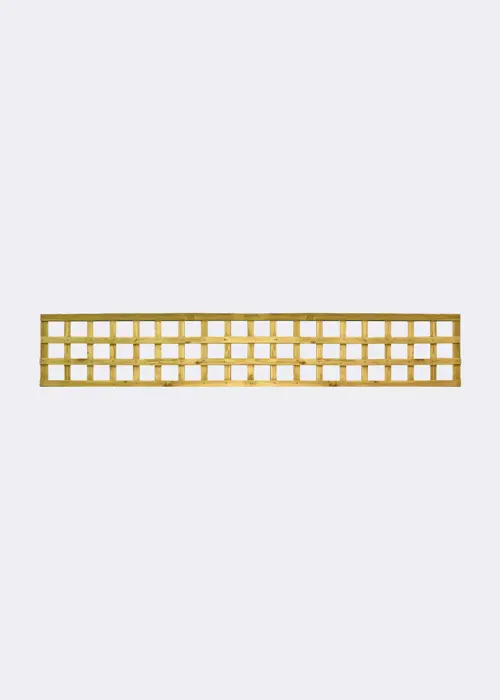 A photo of Pack of 3 1ft County Square Trellis 1.830 x 0.305m