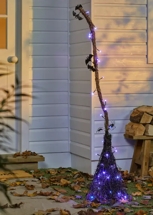 A photo of Witch's Broom LED Light Black 132cm