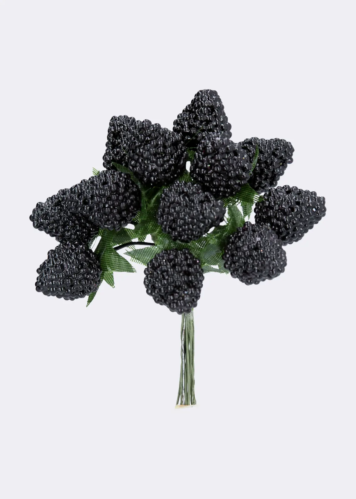 A photo of Faux Blackberry Bunch Pick 11cm