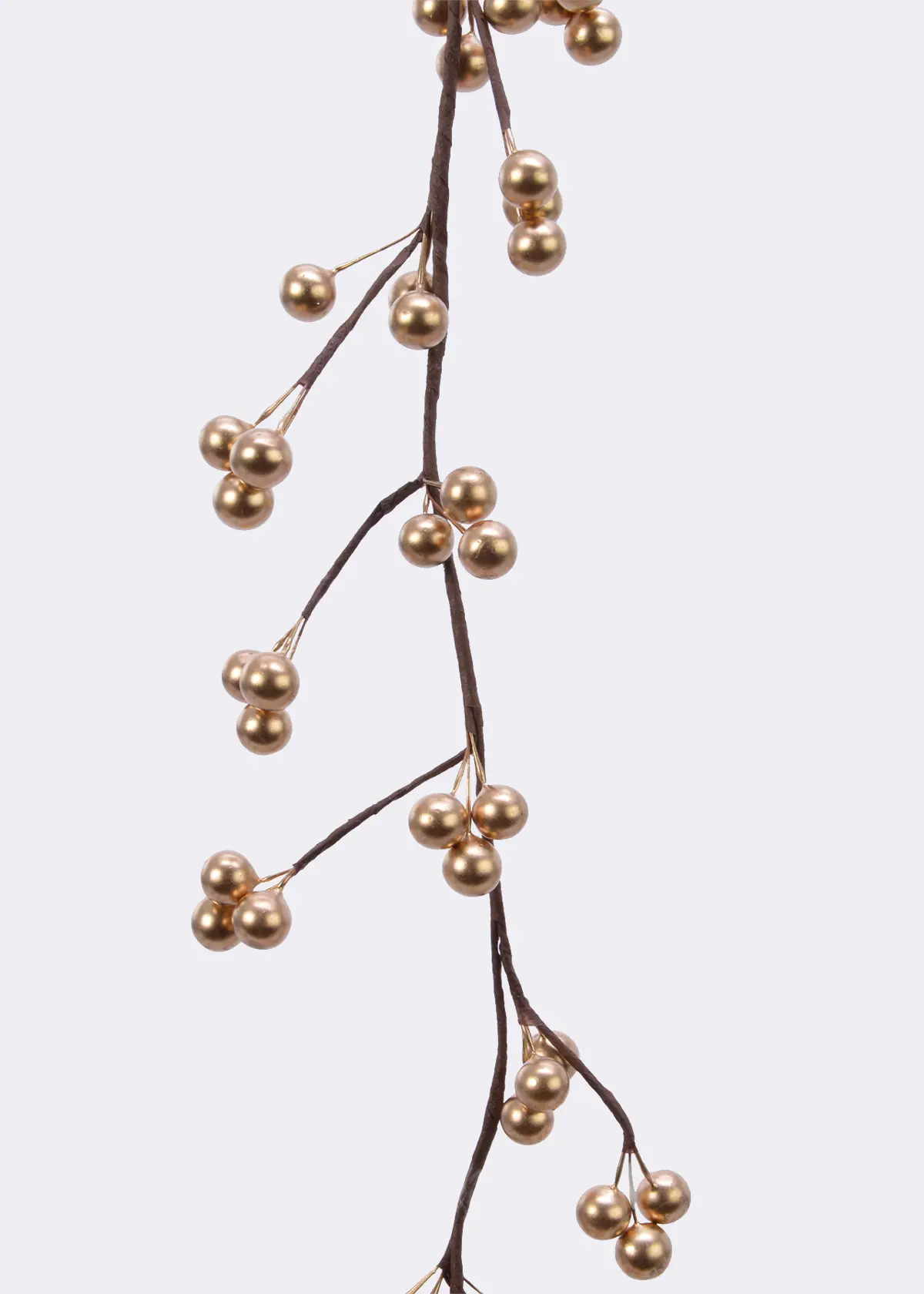 A photo of Twig Garland With Gold Berries 1.3m