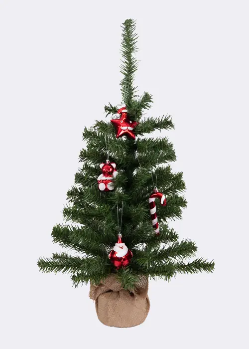 Mini Decorated Christmas Tree 75cm